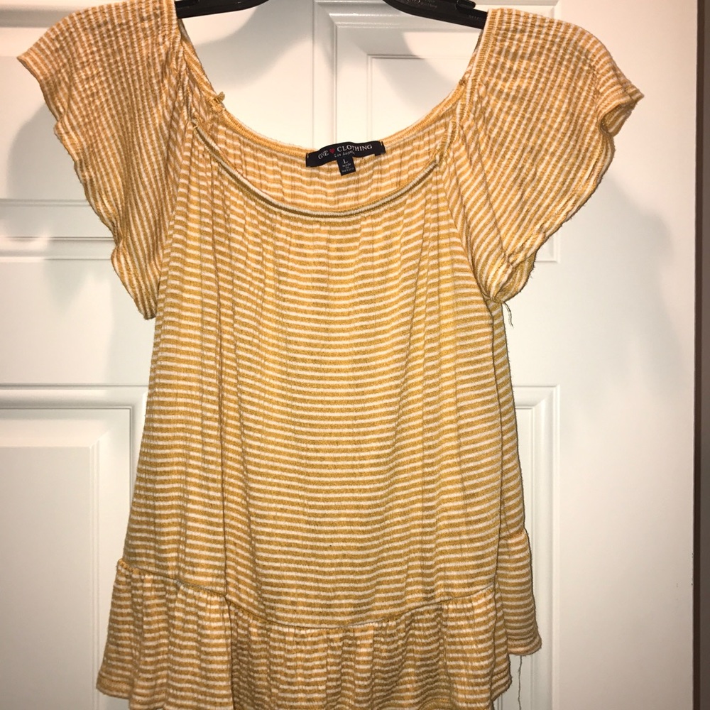off the shoulder top